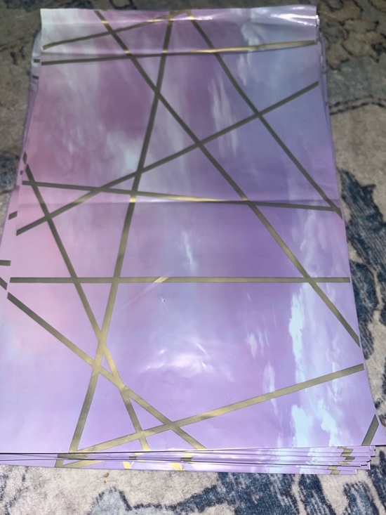 Other - Purple Geometric Polymailers